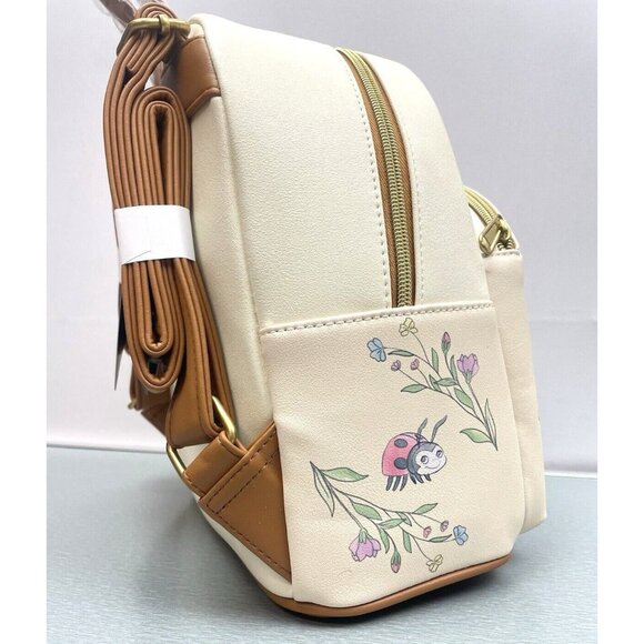 LOUNGEFLY DISNEY TINKER BELL & BUNNY MINI BACKPACK NWT - Picture 11 of 15